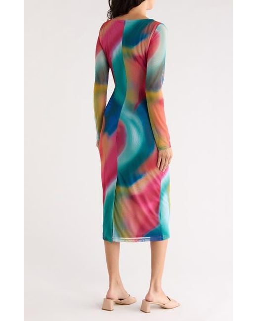 vince camuto ruched bodycon dress Vince Camuto Cinched Bodice Dress
