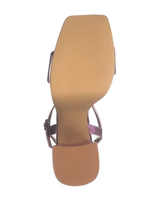Open Edit Pink Noella Ankle Strap Platform Sandal