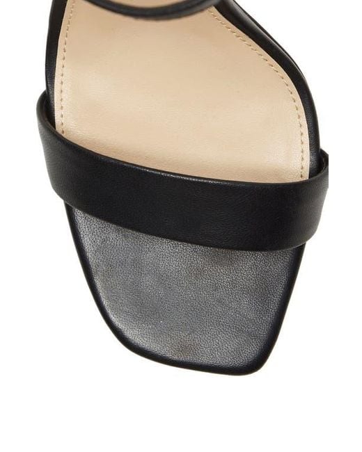 Vince Camuto Black Lauralie Ankle Strap Sandal