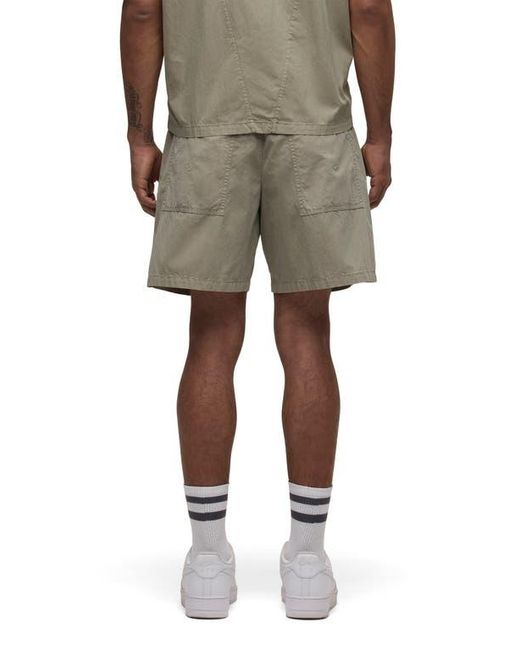 Hudson Natural Cotton Blend Drawstring Shorts for men