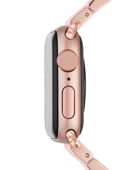 Michele Pink Silicone 20mm Apple Watch® Watchband