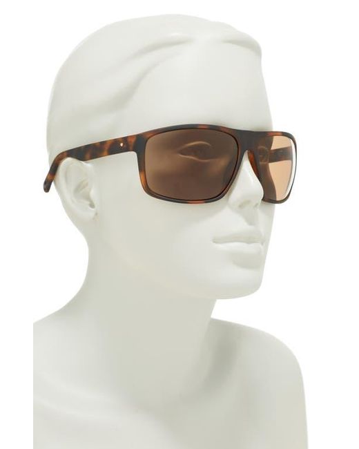 Kenneth Cole Natural 66Mm Rectangle Sunglasses for men