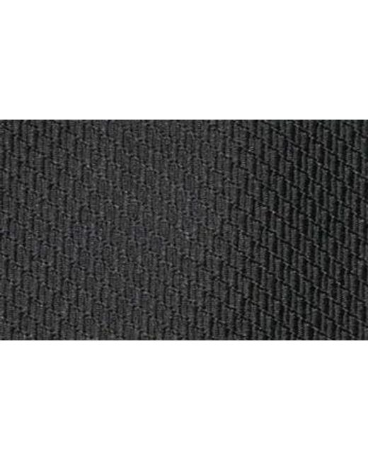 Tommy Hilfiger Black Micro Texture Solid Tie for men