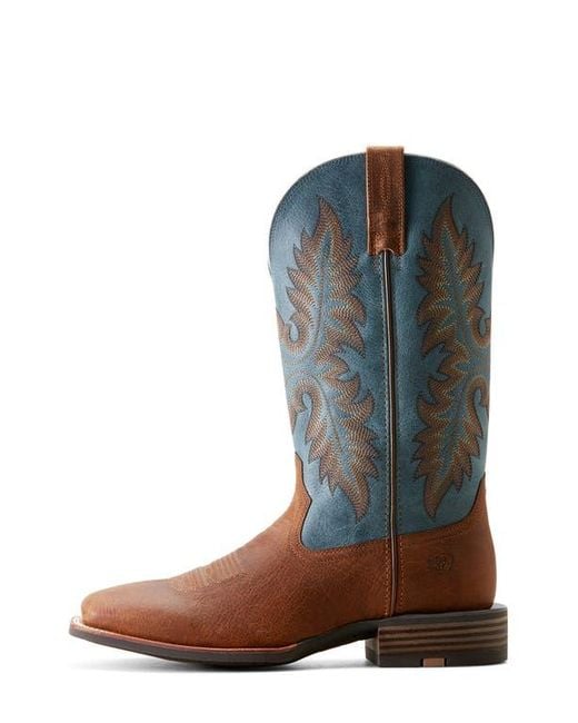 Ariat Brown Hudson Western Boot for men