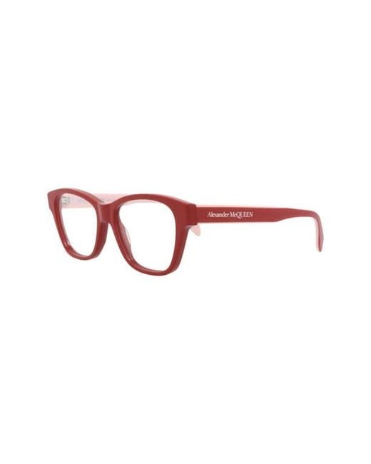 McQueen Brown 52Mm Square Optical Glasses