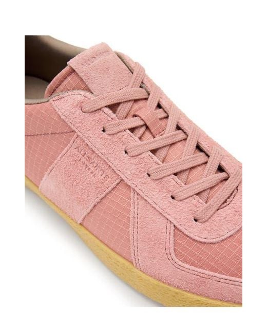 AllSaints Pink Jaimee Low Top Sneaker for men