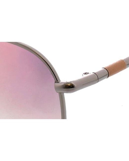 BCBGMAXAZRIA Pink Aviator Sunglasses