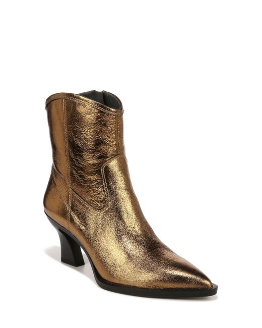 Sarto Brown Gwenyth Pointed Toe Bootie