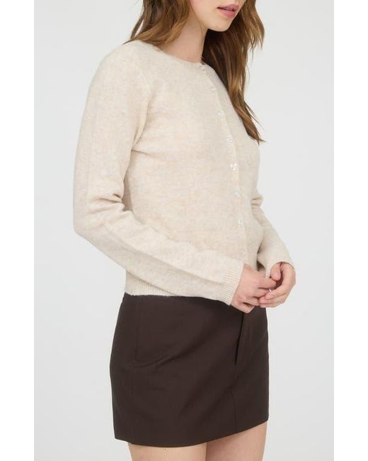 Blu Pepper White Button Down Cardigan