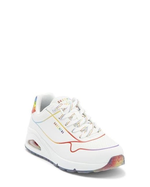 Skechers White Street Jen Stark Uno Sneaker