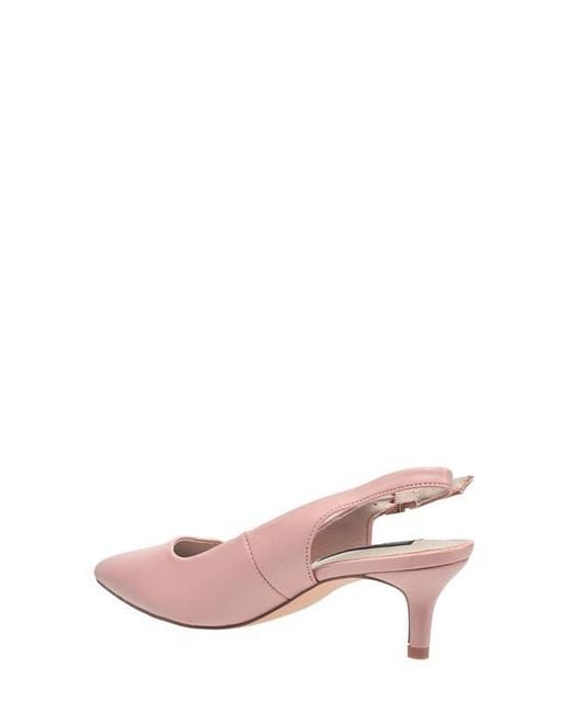 French Connection Pink Quinn Slingback Pump