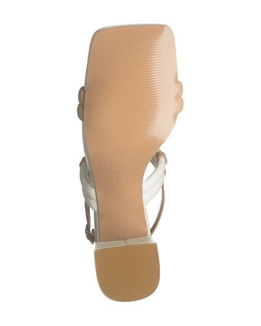 TORGEIS Natural Palm Slingback Sandal