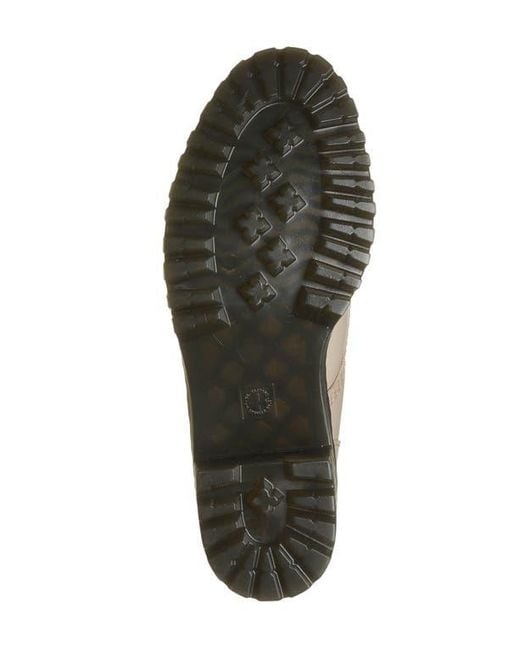 Dr. Martens Natural Leona Combat Boot