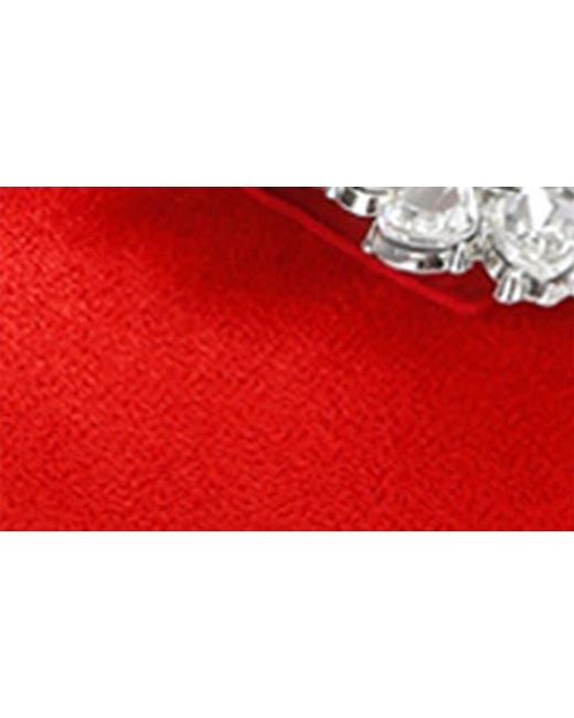 LONDON RAG Red Peyton Pointed Toe Pump