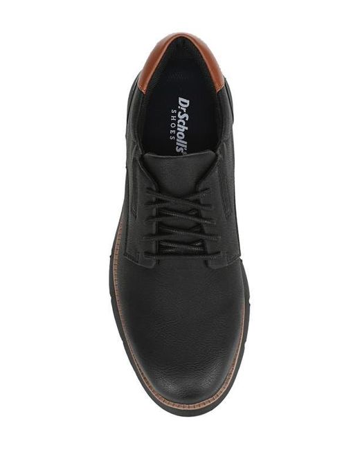 Dr. Scholls Black Synergy Plain Toe Derby for men