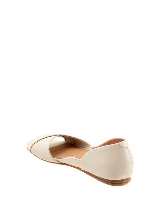 Softwalk® Natural Cypress Open Toe Flat