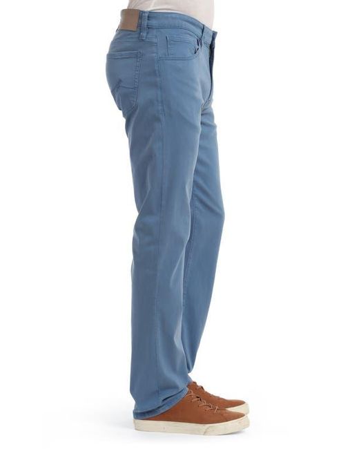 34 Heritage Blue Courage Straight Leg Five Pocket Pants for men