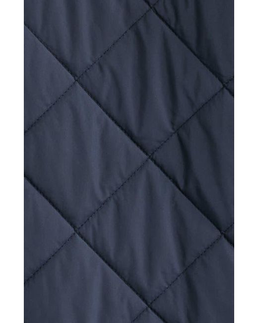 Hunter Blue Bell Quilted Barn Jacket for men