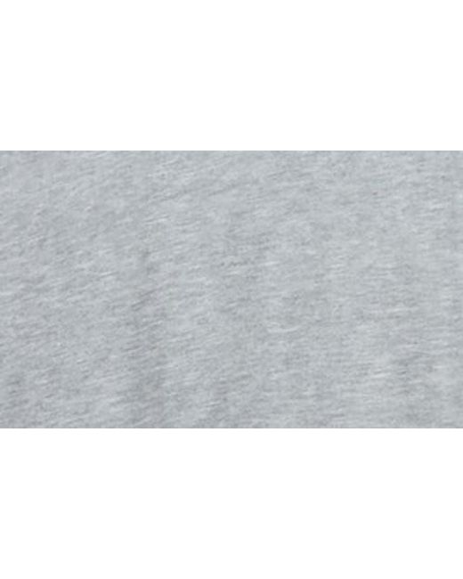 Xray Jeans Gray Notch Neck Cotton Pocket Tee for men