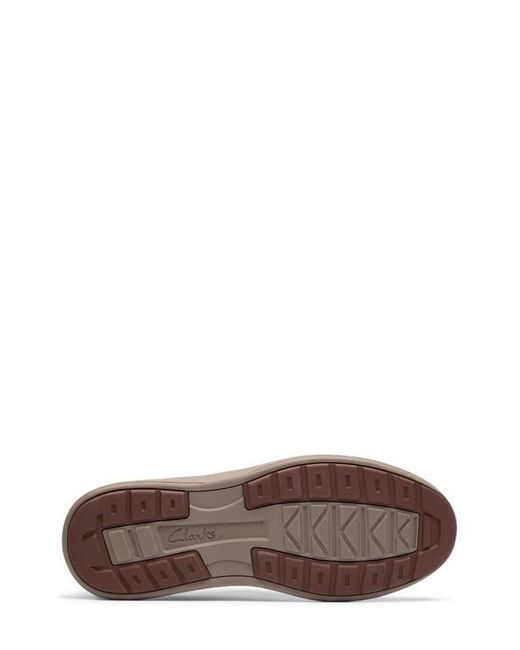Clarks Brown Craftwell Moc Derby for men