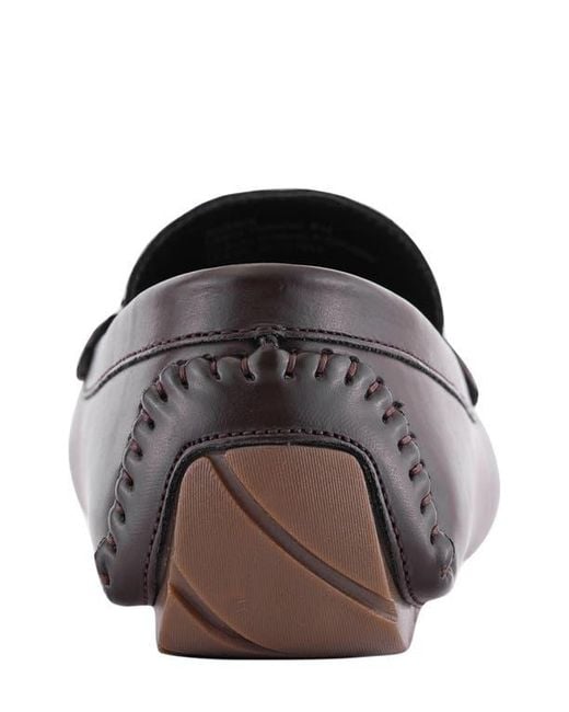 Guess Brown Askeres Driver Loafer for men