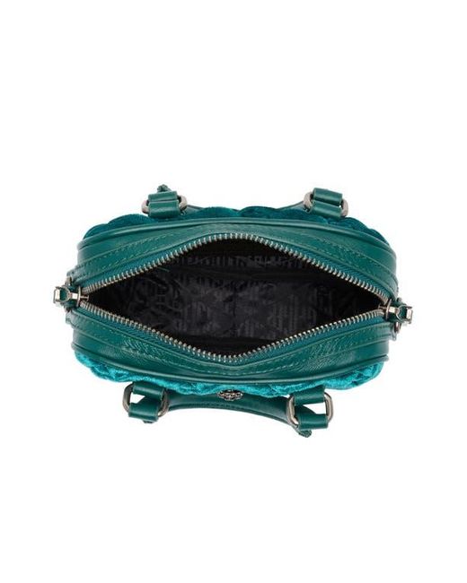 Kurt Geiger Green Kensington Extra Small Duffle Crossbody Bag