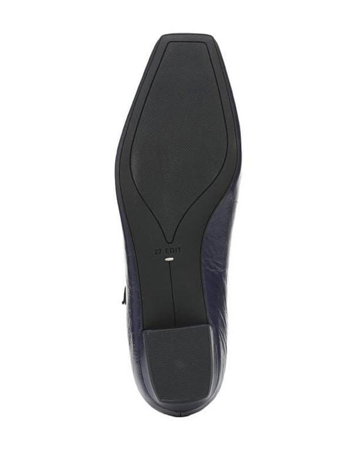 27 EDIT Naturalizer Blue Bella T-Strap Flat
