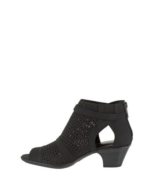 Easy Street Black Carrigan Cutout Bootie