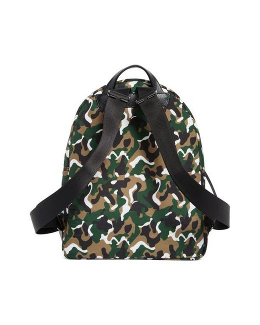 Longchamp Green Camo Backpack