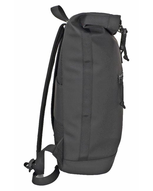 Duchamp Black Roll Top Backpack for men
