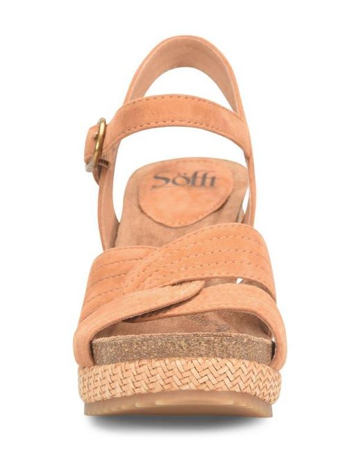 Söfft Pink Clarissa Wedge Sandal