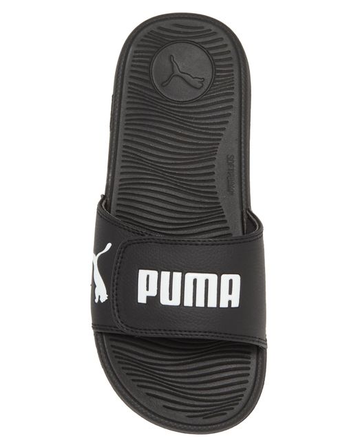 PUMA Black Cool Cat 2.0 Slide Sandal