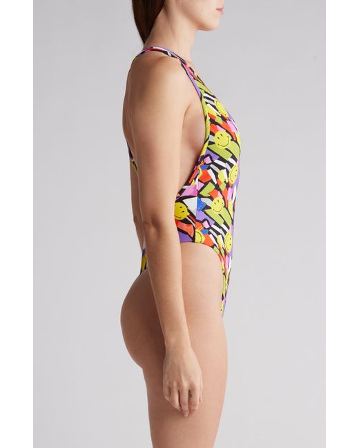 Maaji Multicolor Smiledelic Shims One-piece Swimsuit