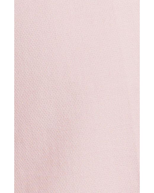 Rebecca Taylor Pink Tailored High Waist Suiting Shorts