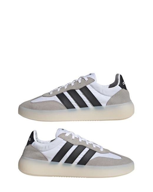 Adidas White Barreda Decode Sneaker for men