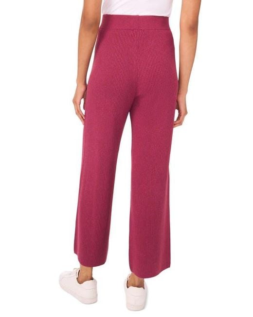 Halogen® Red Rib Pull-On Pants