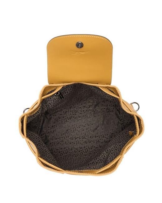 Longchamp Natural Le Pliage Leather Backpack
