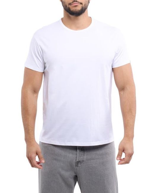 Xray Jeans White Flex Crewneck T-Shirt for men