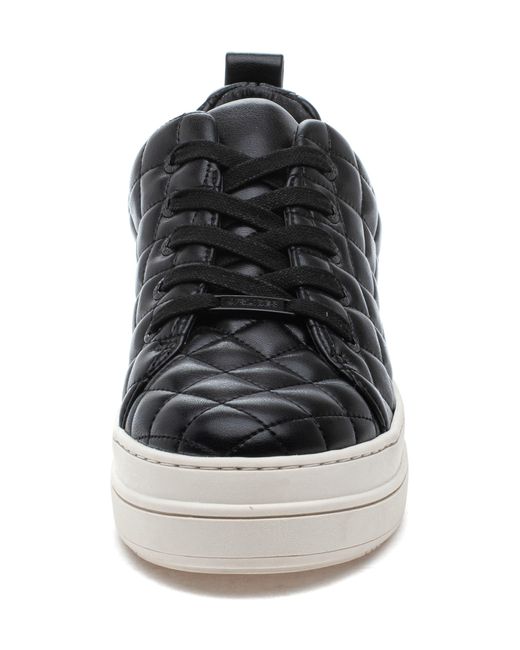 J/Slides Nona Quilted Platform Sneaker In Black Luxe At Nordstrom Rack ...
