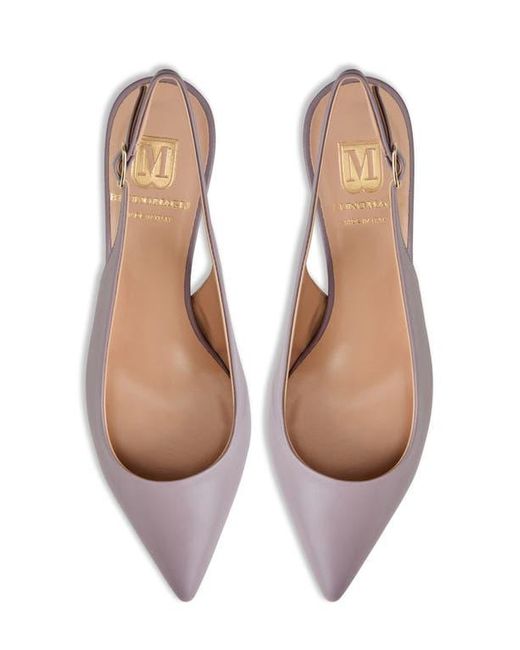 Bruno Magli Pink Rima Pointed Toe Slingback Pump