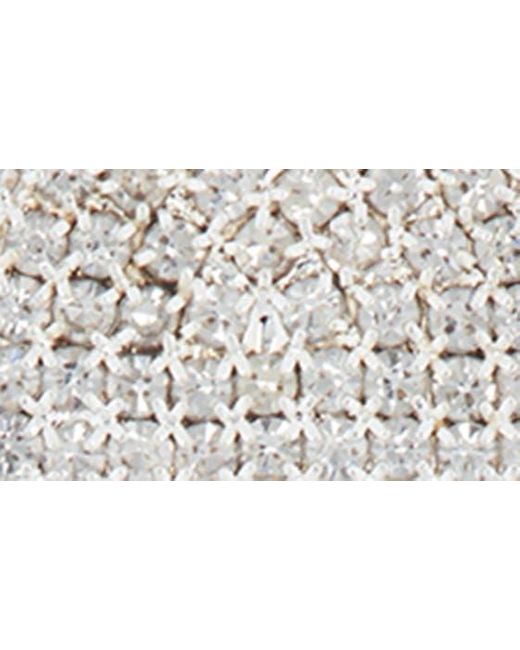 Tasha White Cubic Zirconia Fringe Earrings