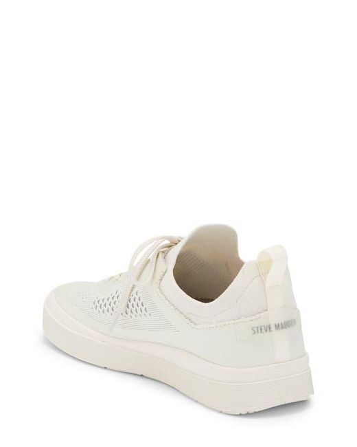 Steve Madden White Oslo Sneaker for men