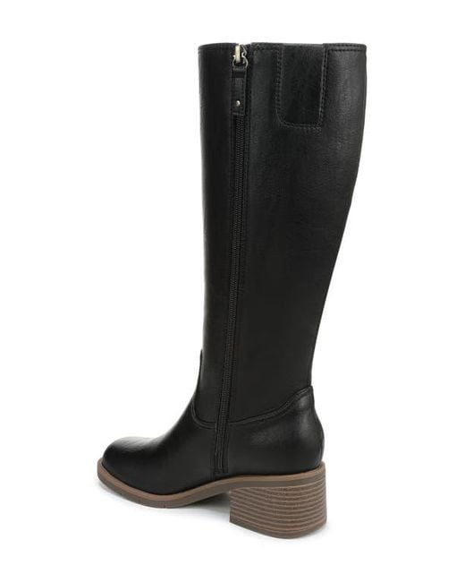 Dr. Scholls Black Joplin Tall Boot