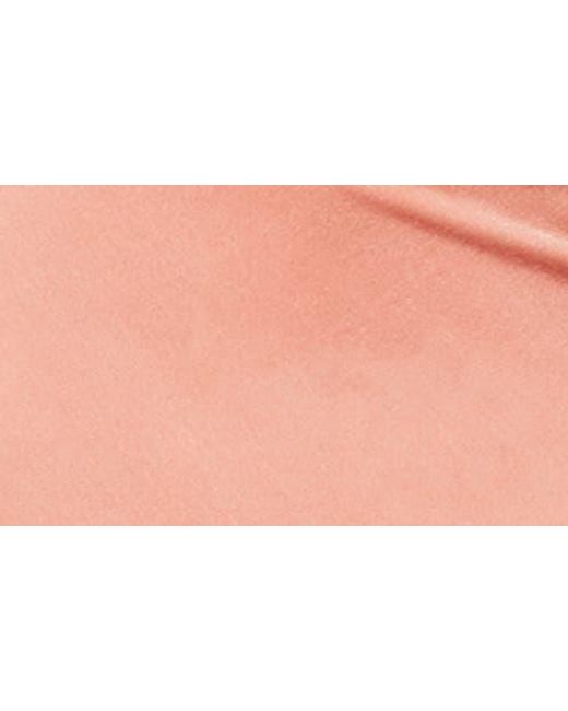 Love By Design Pink Isla Velvet Front Slit Dress