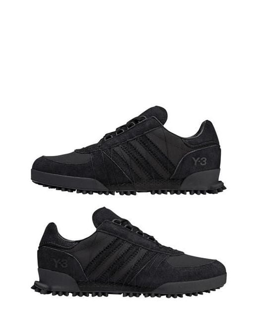 Adidas Black Y-3 Marathon Trail Sneaker for men