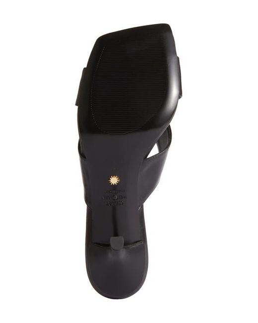 Stuart Weitzman Black Carmen Sandal