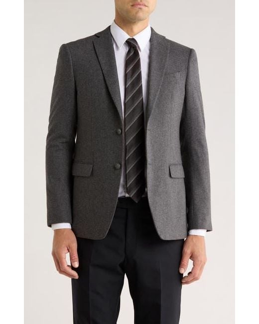 John Varvatos Gray Two-Button Blazer for men