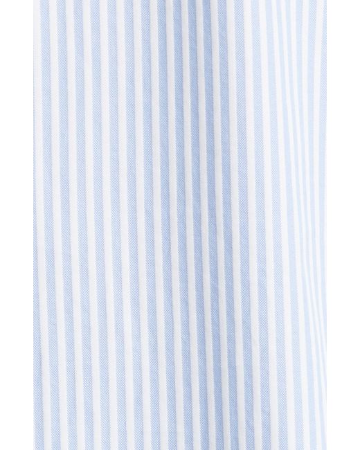 Peter Millar White Brookhaven Stripe Button-up Shirt for men