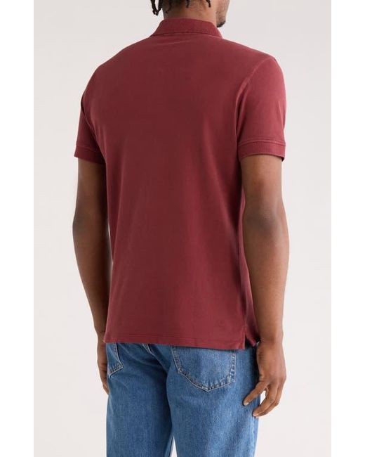 WESTZEROONE Red Bathurst Polo for men