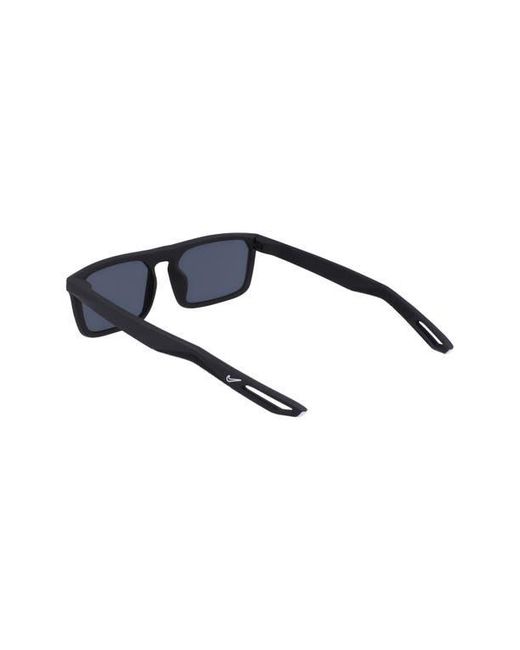 Nike Blue Nv03 55Mm Rectangular Sunglasses for men